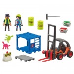 Forklift With Freight  - Playmobil 